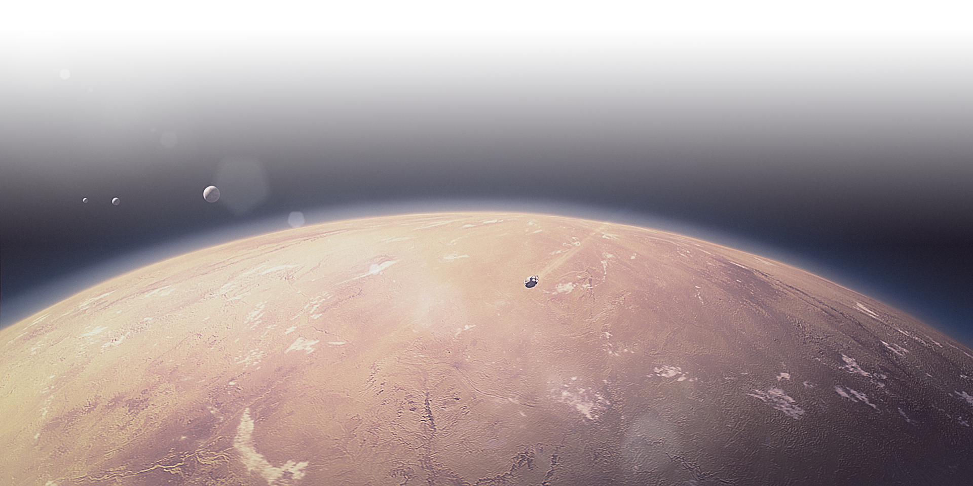 Tatooine Orbit - Artwork by Ronnie Jensen