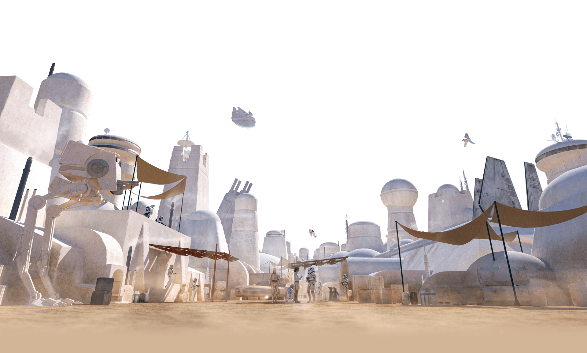 Tatooine Cityscape